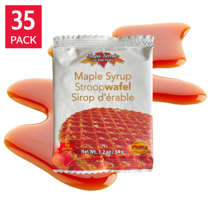 Maple Terroir Maple Syrup Stroopwafel Cookies, 35 × 34 g - image 1
