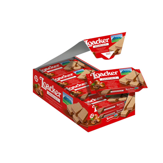 Loacker Hazelnut, 12 × 45 g — product image