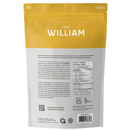 Café William Colombian Light Roast Fairtrade and Organic Whole Bean Coffee, 2-pack - image 2