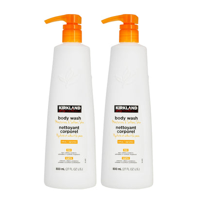 Kirkland Signature Body Wash, 2 × 800 mL - image 2