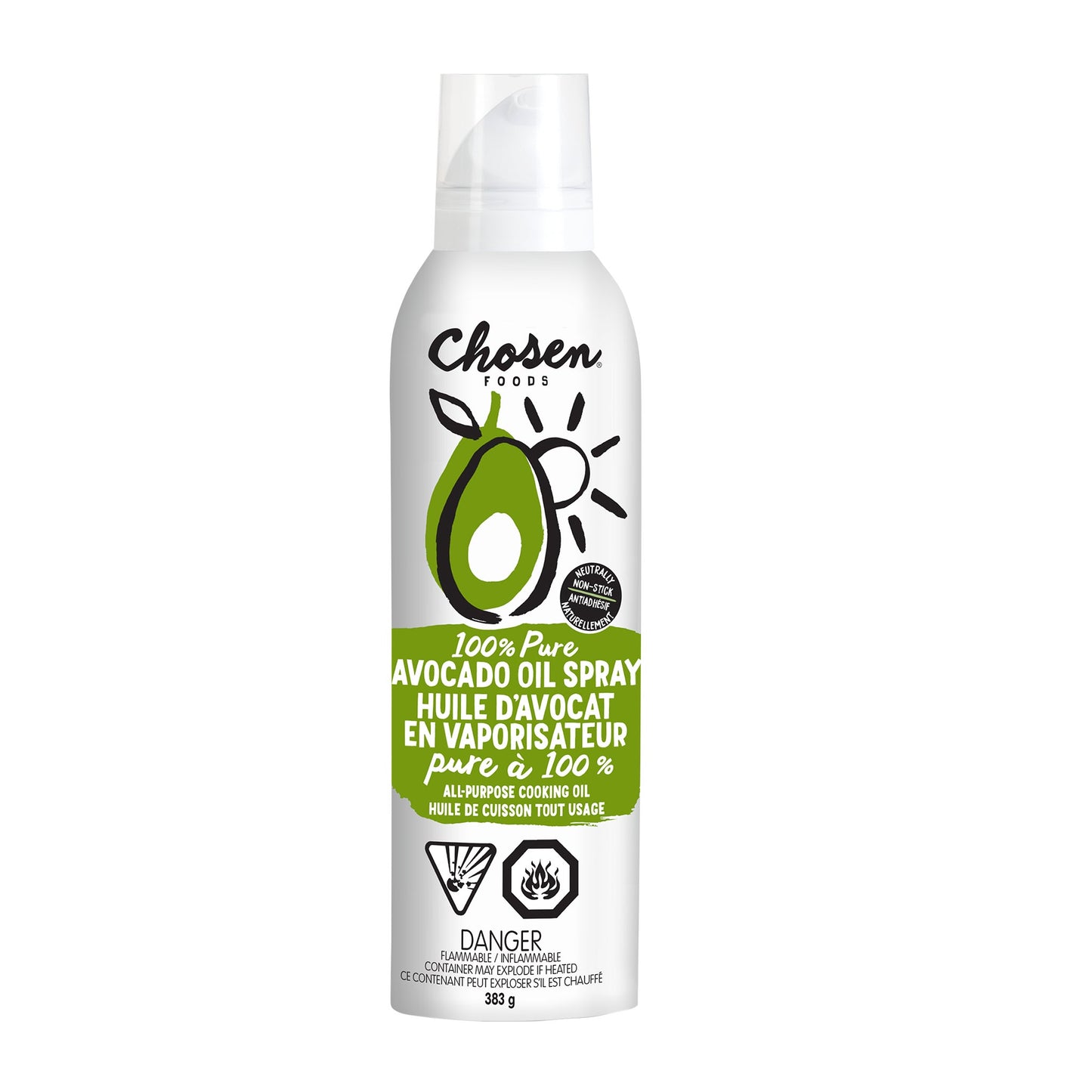 Chosen Foods 100% Avocado Oil Spray 2 x 383 g - image 1