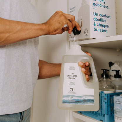 The Unscented Company Laundry Refill Box with Laundry Bottle, 478 loads - image 4