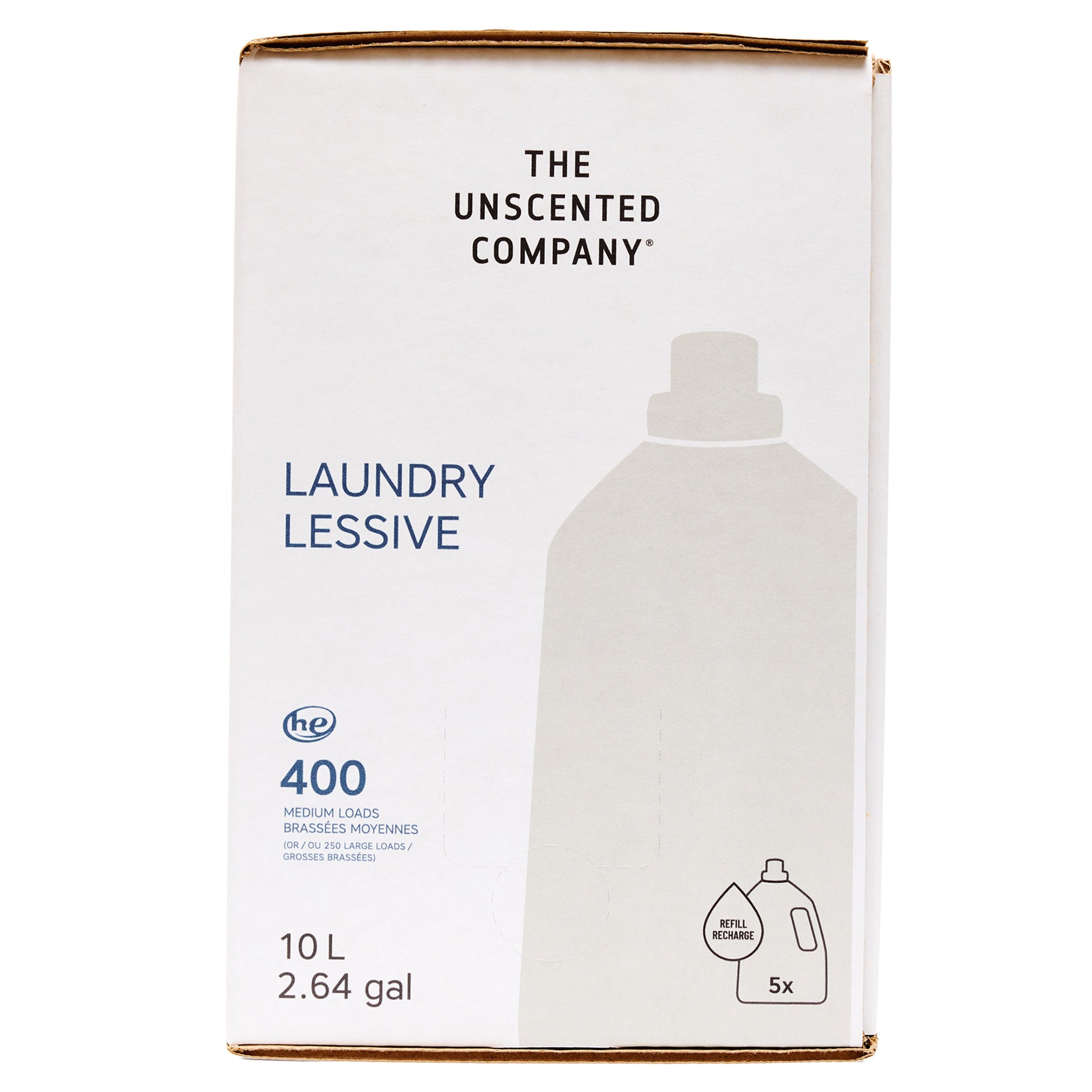 The Unscented Company Laundry Refill Box 400 loads, 10L (2.64 gal.) - image 2