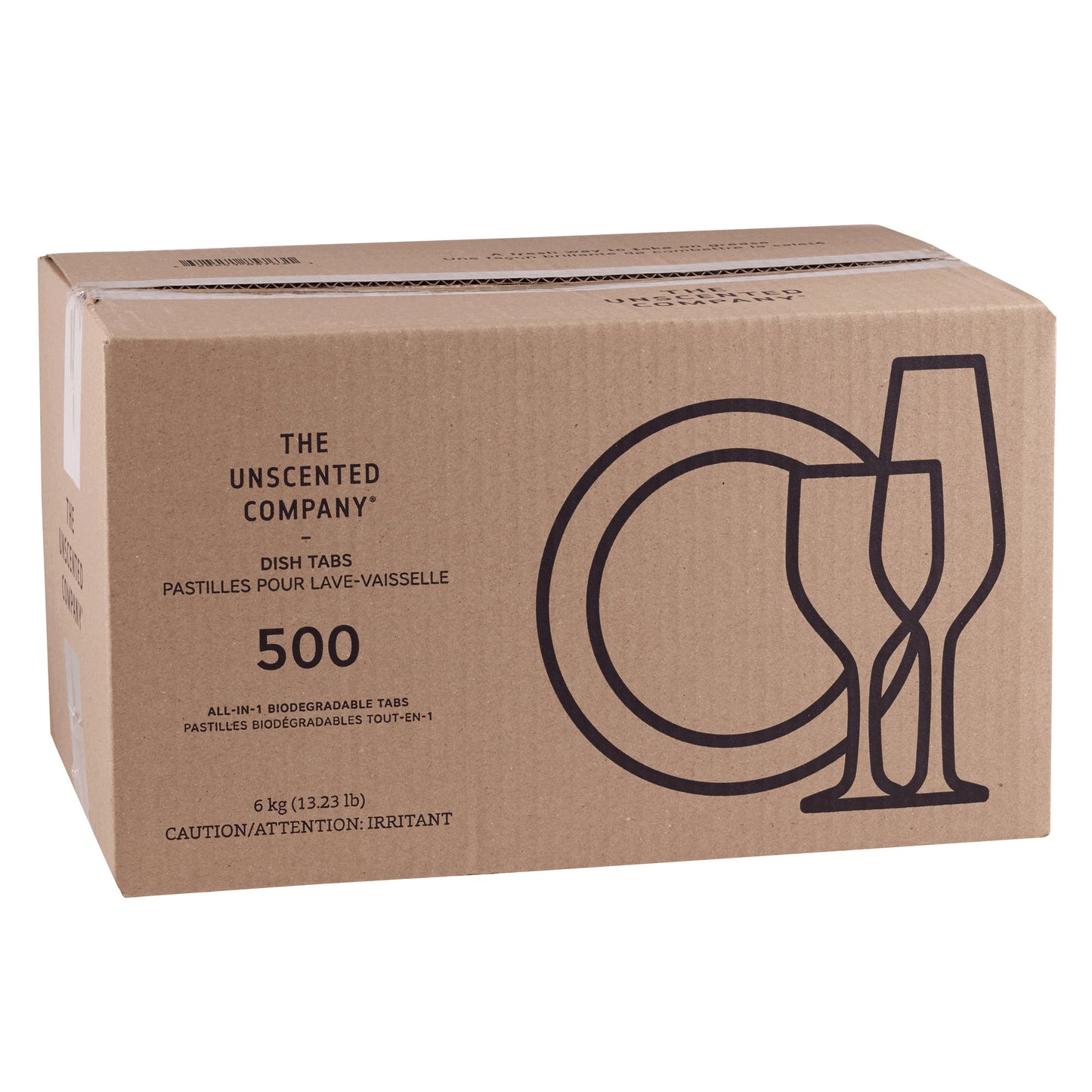 The Unscented Company Dishwasher Detergent, 500-count - image 1