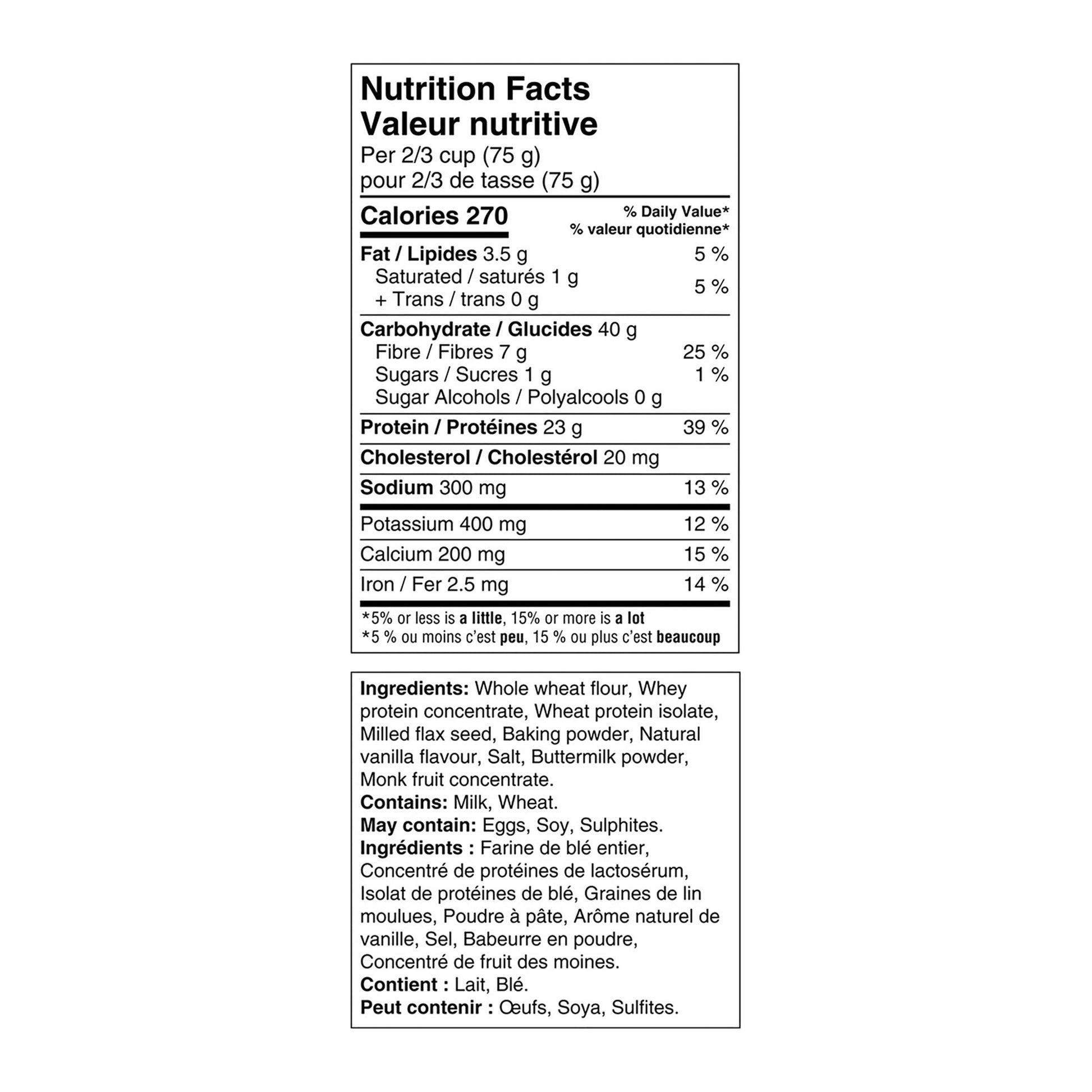 Flourish Protein Pancake & Waffle Mix, 1 Kg - image 2