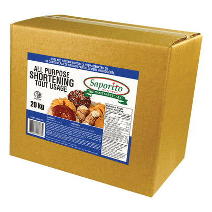 Saporito All-purpose Vegetable Shortening, 20 kg - image 1