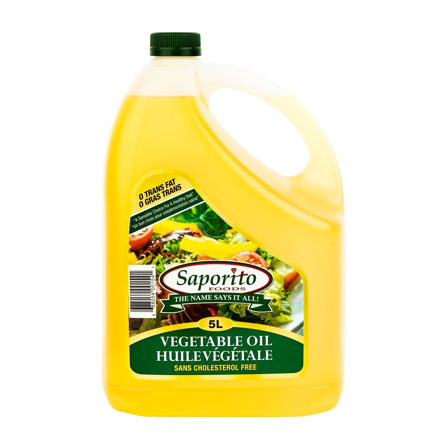 Saporito Vegetable Oil, 5 L - image 1