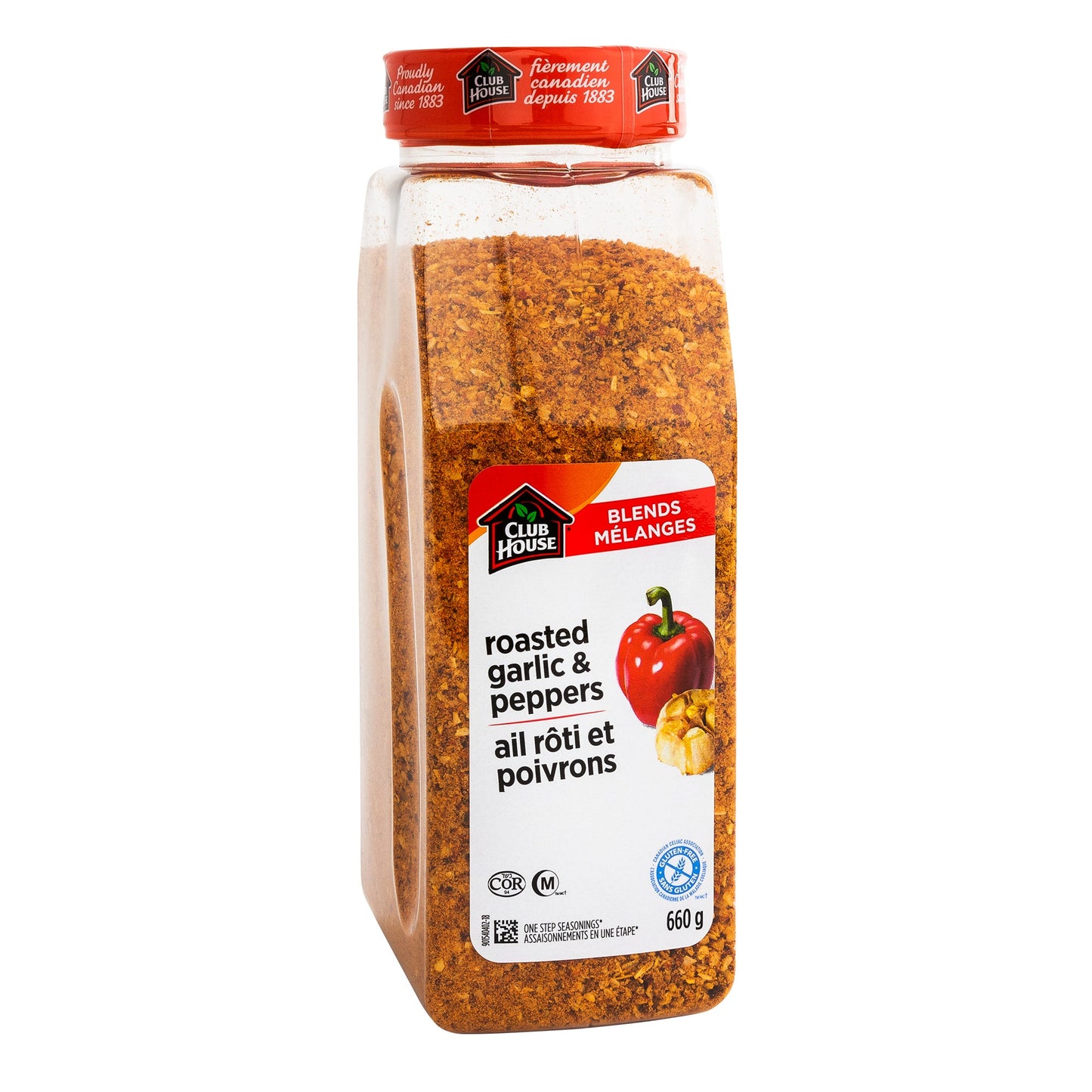 Club House Roasted Garlic and Peppers Seasoning, 660 g - image 1