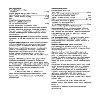 webber naturals Collagen30 with Ceramides plus Biotin, 200 Tablets - image 3