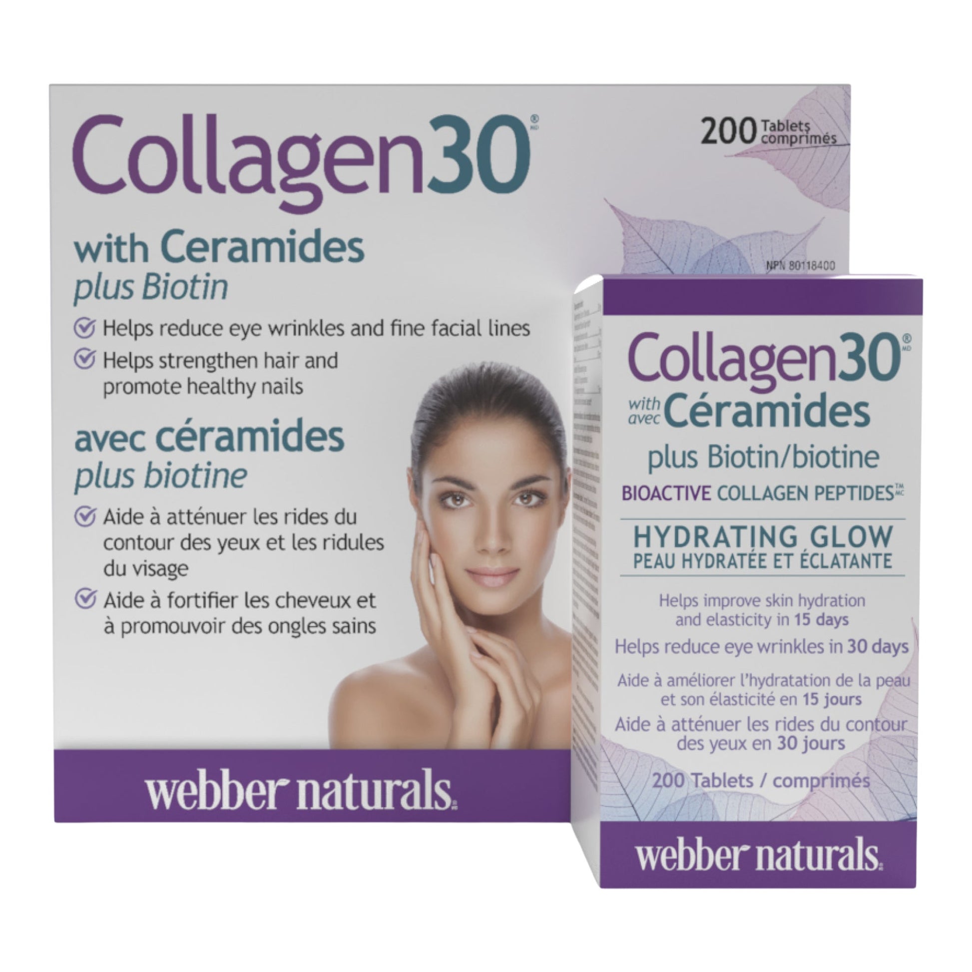 webber naturals Collagen30 with Ceramides plus Biotin, 200 Tablets - image 4