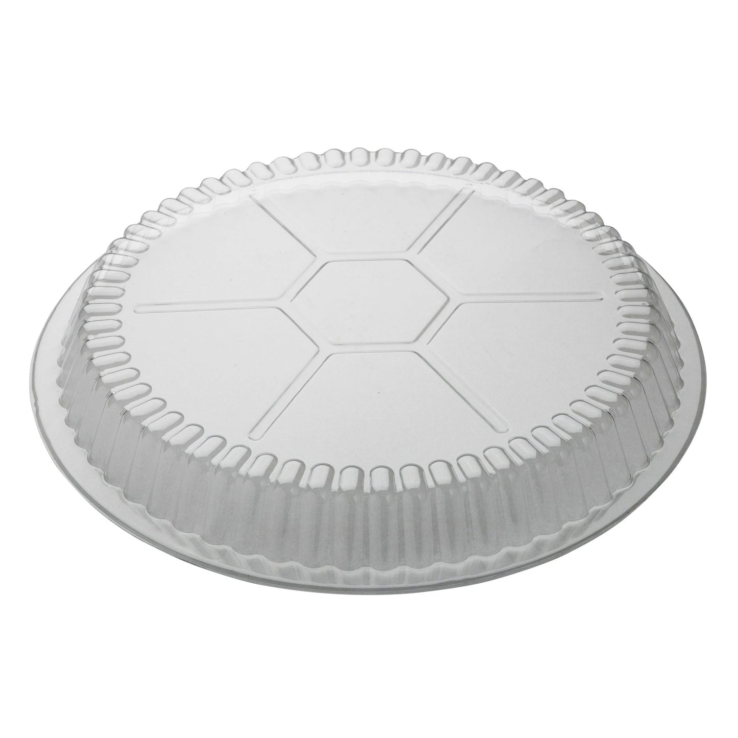 Titan Plastic Dome Lids for 8-in Round Aluminum Container, Pack of 500 - image 1