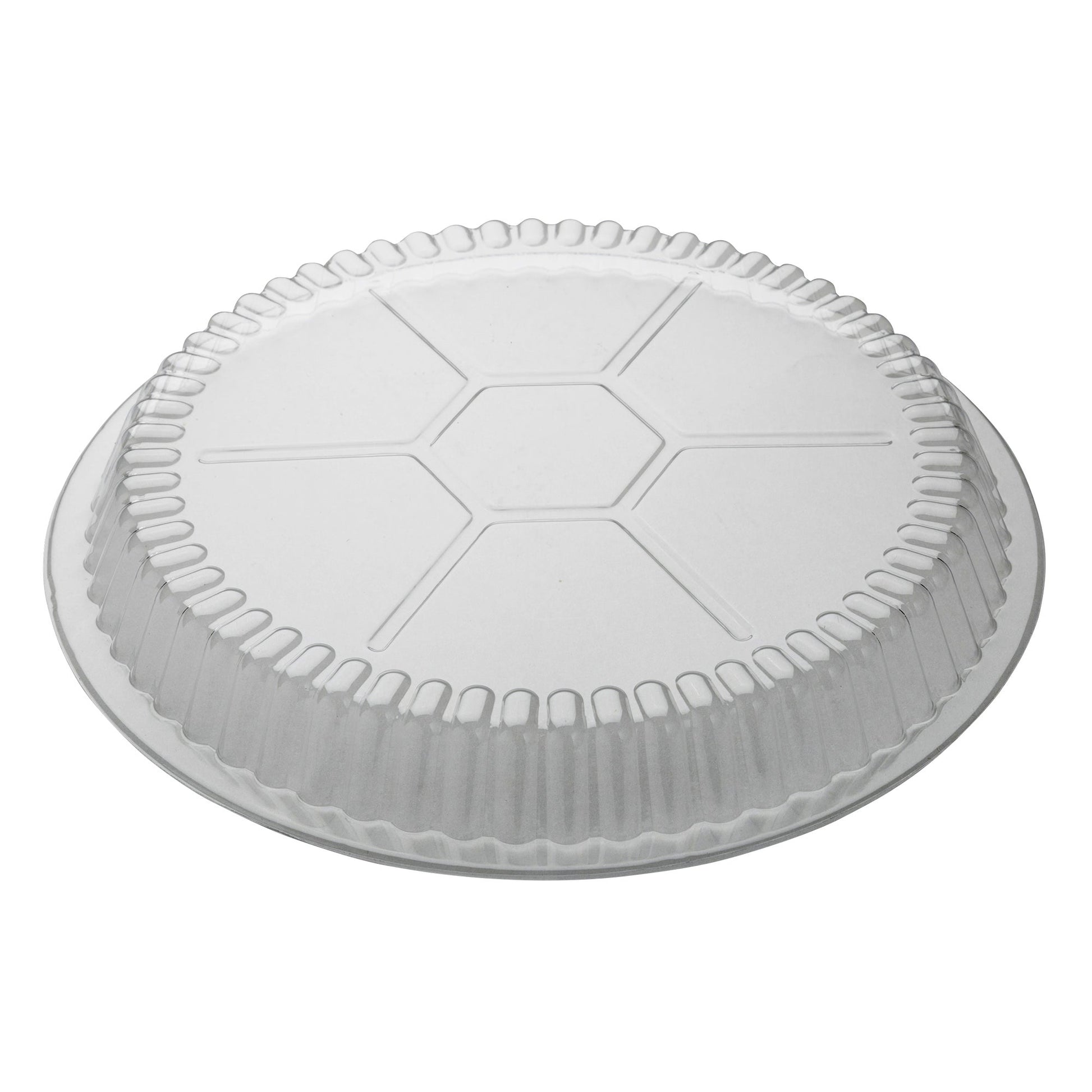 Titan Plastic Dome Lids for 8-in Round Aluminum Container, Pack of 500 - image 1