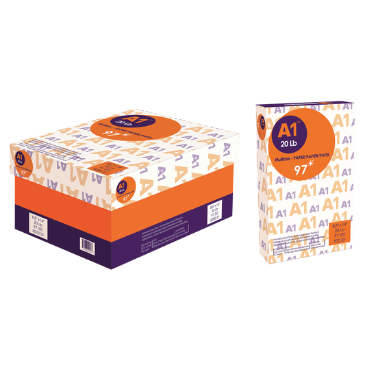 A1 Legal Size Copy Paper, 5,000 sheets - image 1