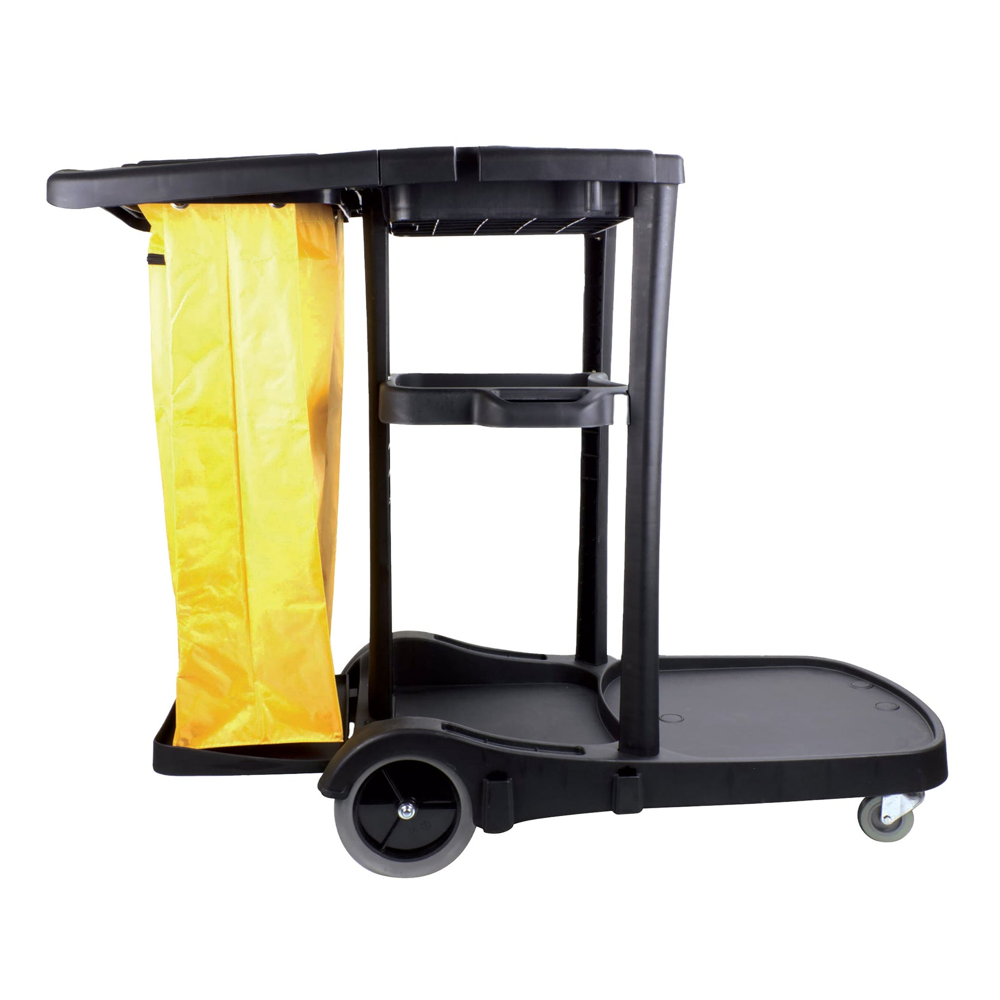 Black Janitorial Cart - image 1