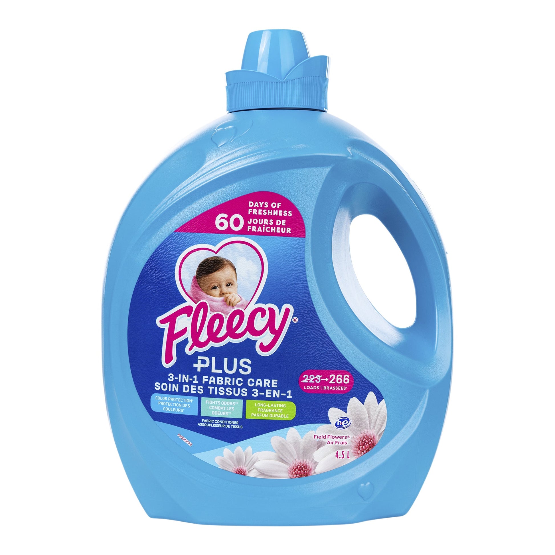 Fleecy Fabric Softener, 266 Washloads - image 1