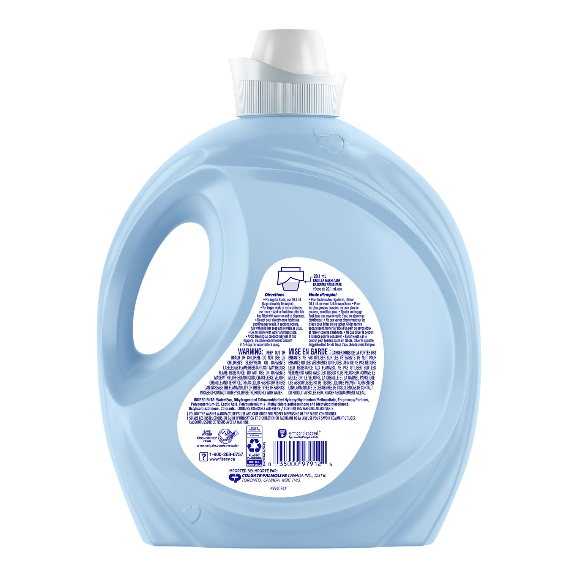Fleecy Fabric Softener, 266 Washloads - image 2