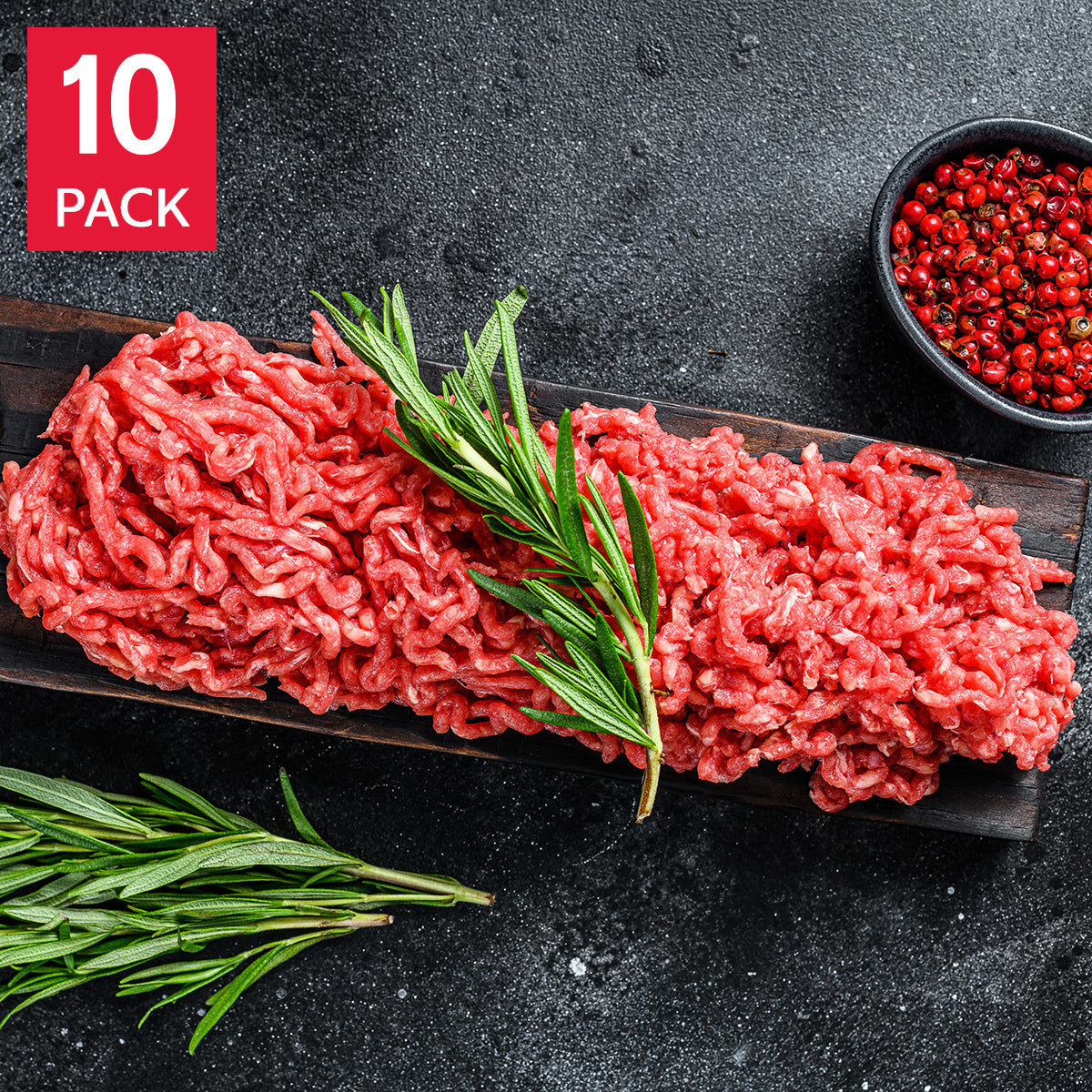 Northfork Meats Bison Ground Meat 454 g (1 lb) x 10 Pack - image 1