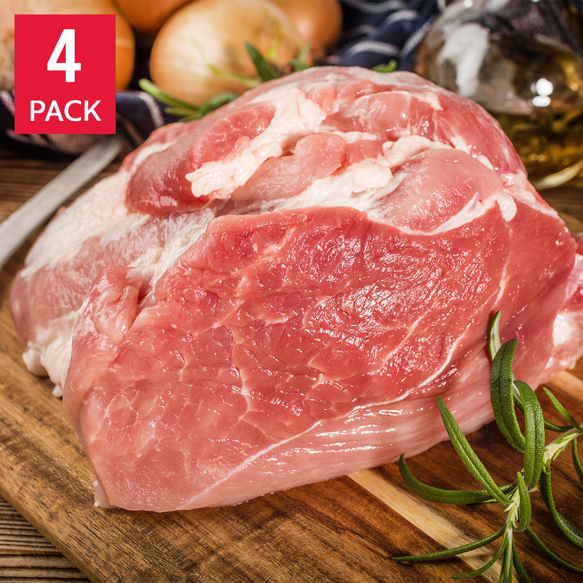 Pork Picnic Shoulder 1.1 kg (2.5 lb) x 4 pack - image 1