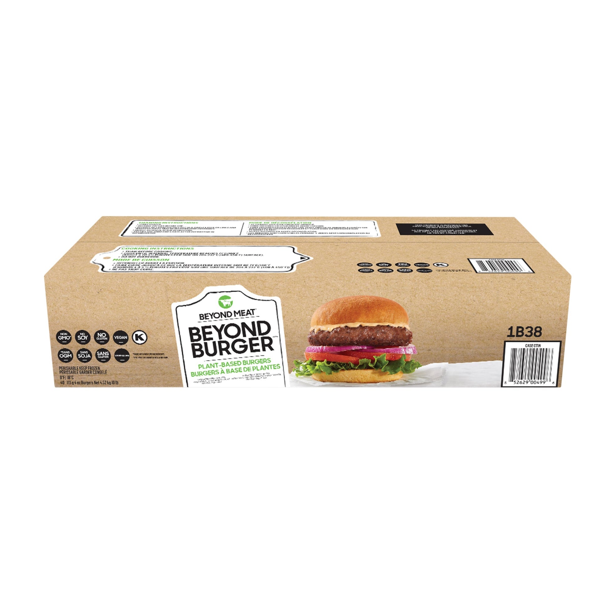 Beyond Meat Frozen Burger Patties, 40 x 4 oz - image 3