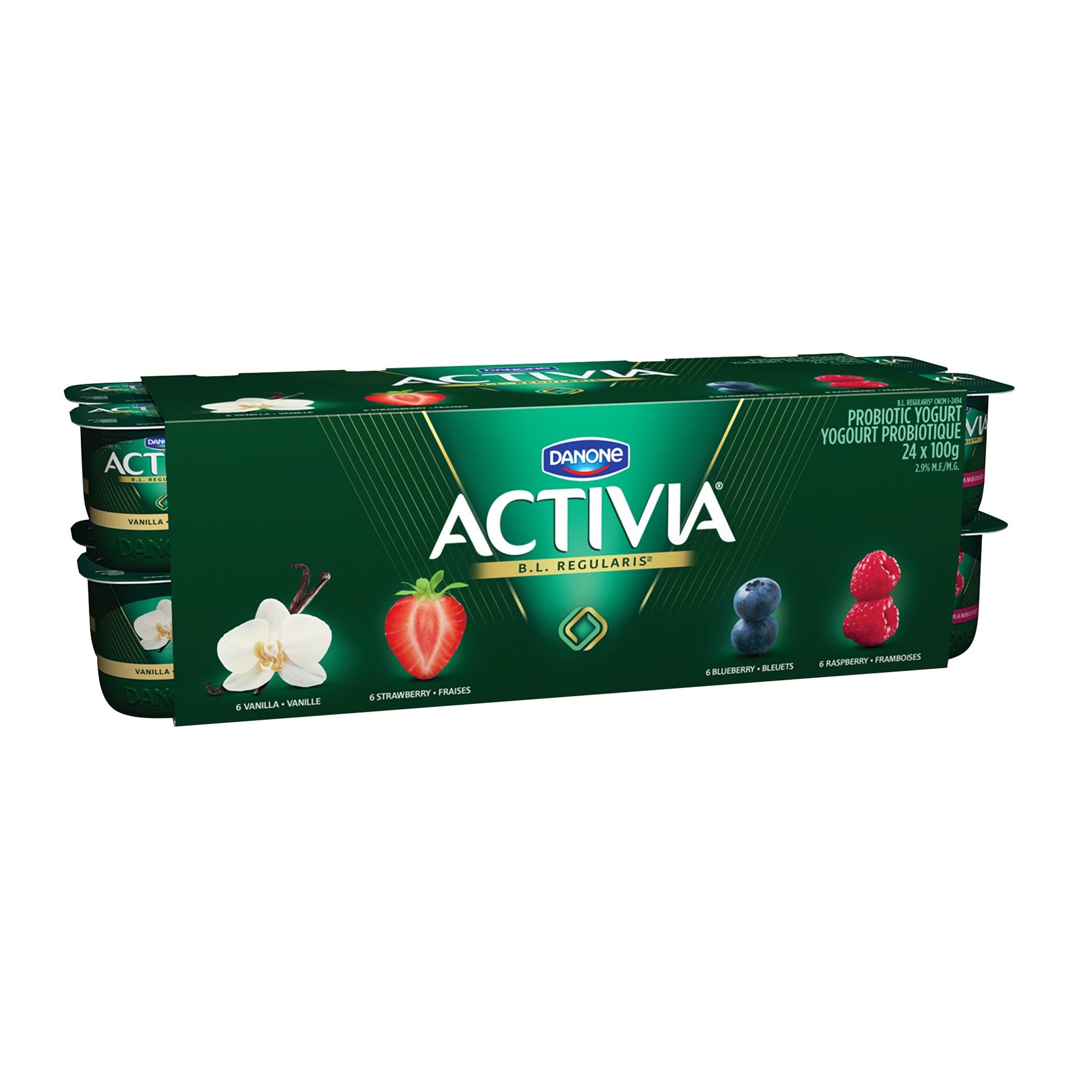 Activia Probiotic Yogurt, 24 × 100 g - image 2