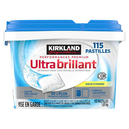 Kirkland Signature Dishwasher Pacs, Pack of 115 - image 1