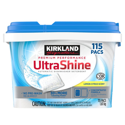 Kirkland Signature Dishwasher Pacs, Pack of 115 - image 2