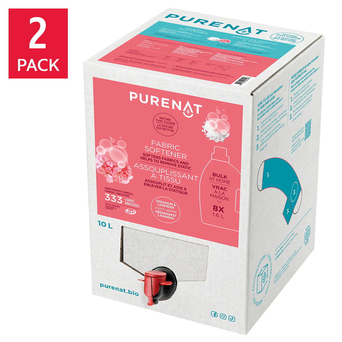 Purenat Fabric Softener, 660 wash loads - image 1