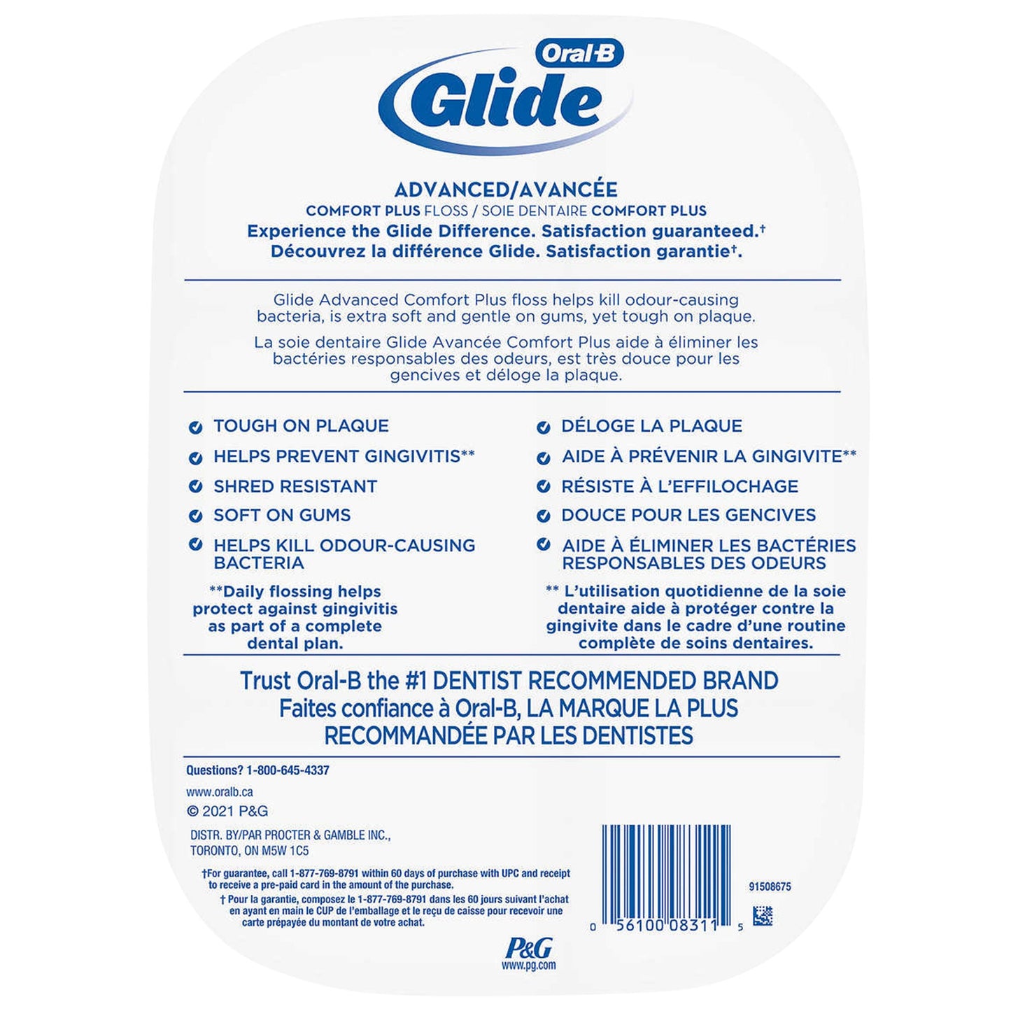 Oral-B Glide Advanced Multi-Protection Floss, 6 x 40 m - image 2