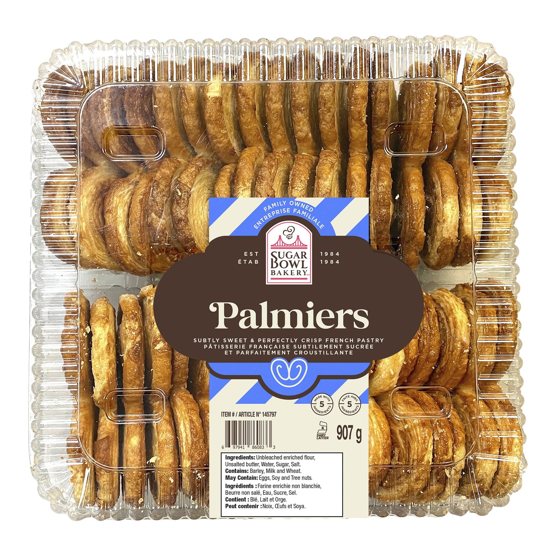 Sugar Bowl Bakery Petite Palmiers, 907g - image 1