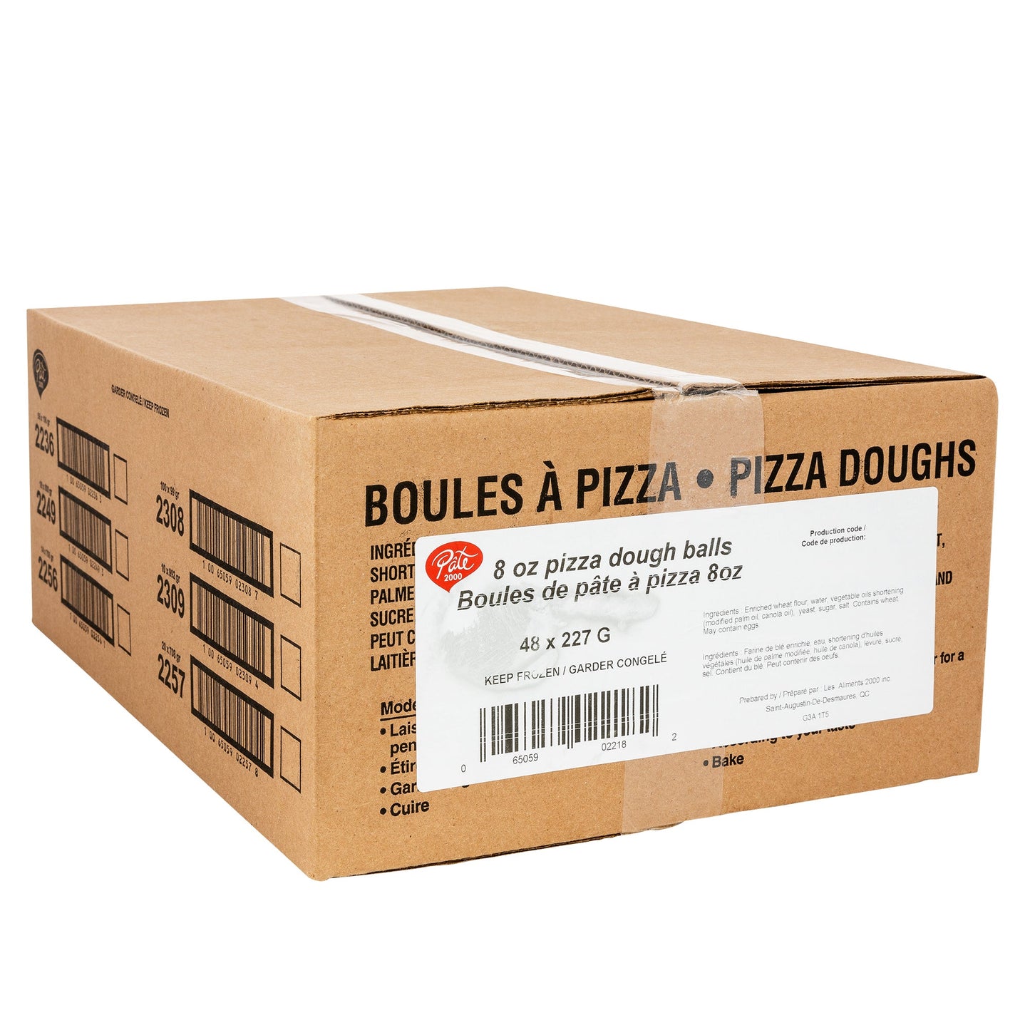 Chef Dumas Frozen Pizza Dough Balls, 11 kg - image 2