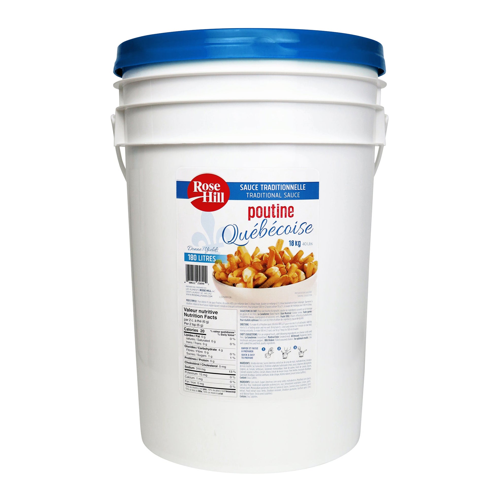 Rose Hill Traditional Québécoise Poutine Sauce, 18 kg - image 1