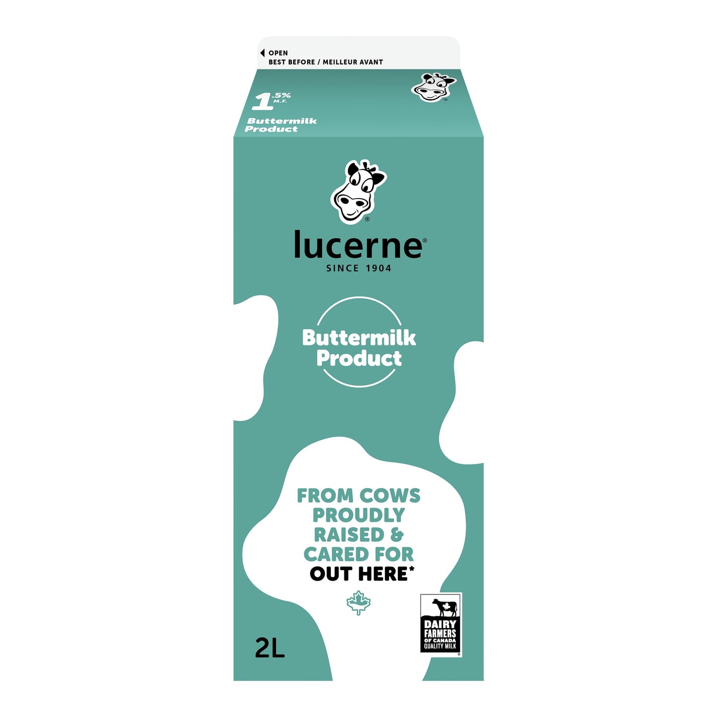 Lucerne 1.5% Buttermilk 2L - image 1