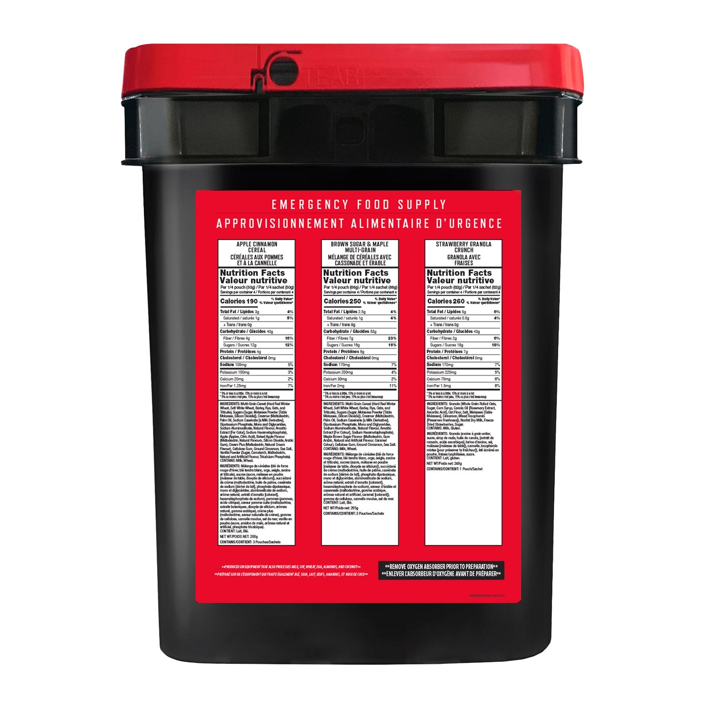 Readywise 56 Serving Entrée & Breakfast Buckets - image 2