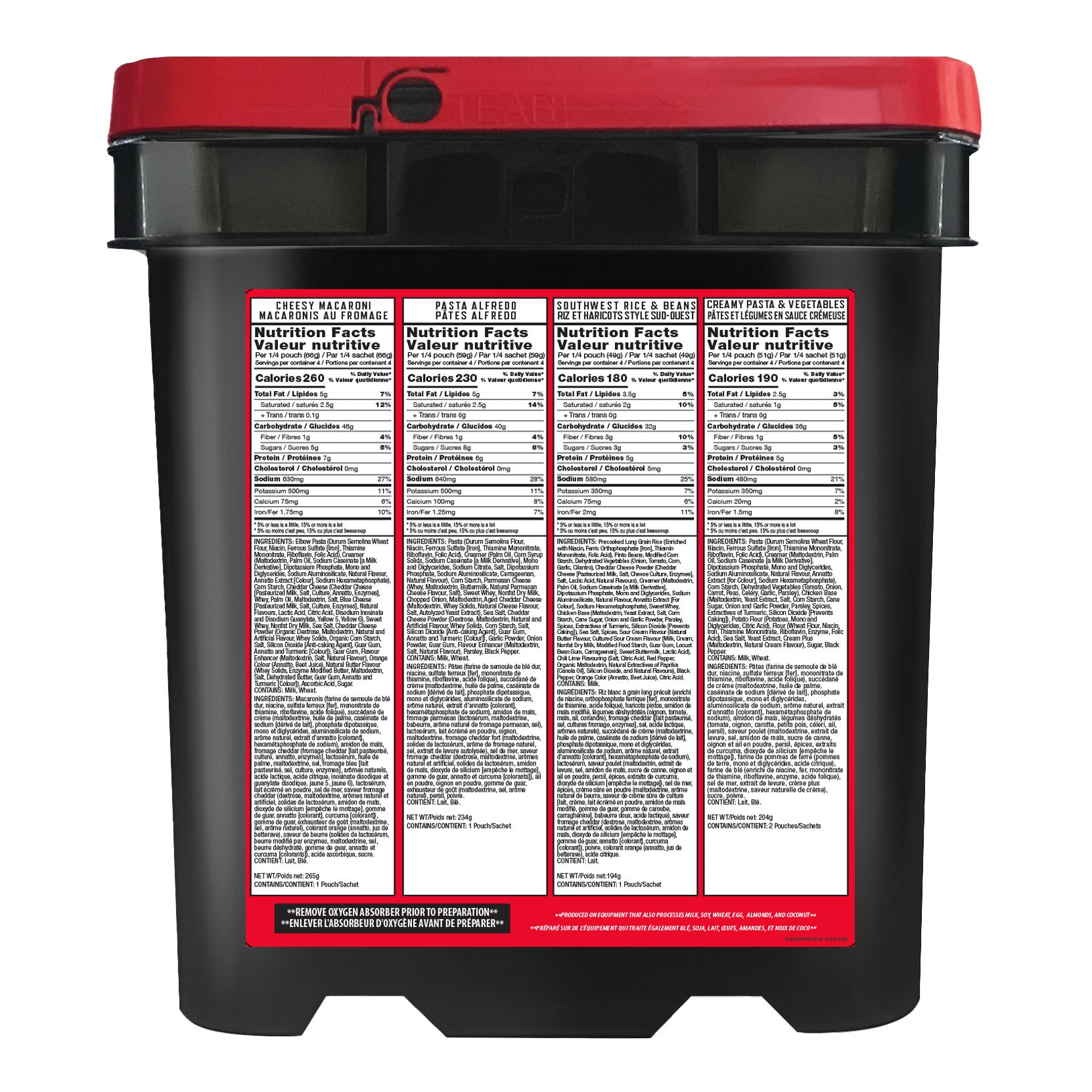 Readywise 60 Serving Entrée Buckets - image 3