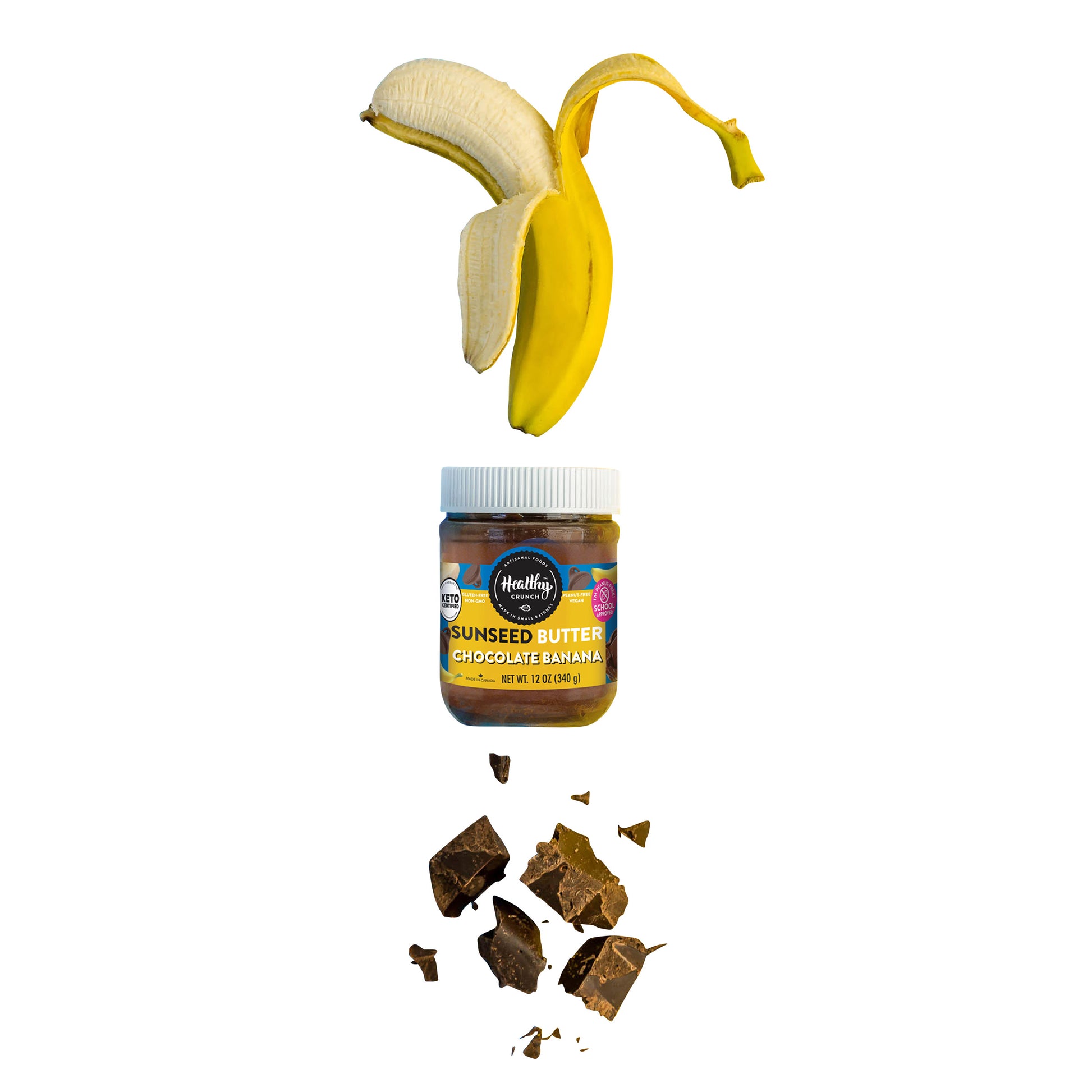 Healthy Crunch Seed Butter Variety Pack, 5 x 340 g - image 2