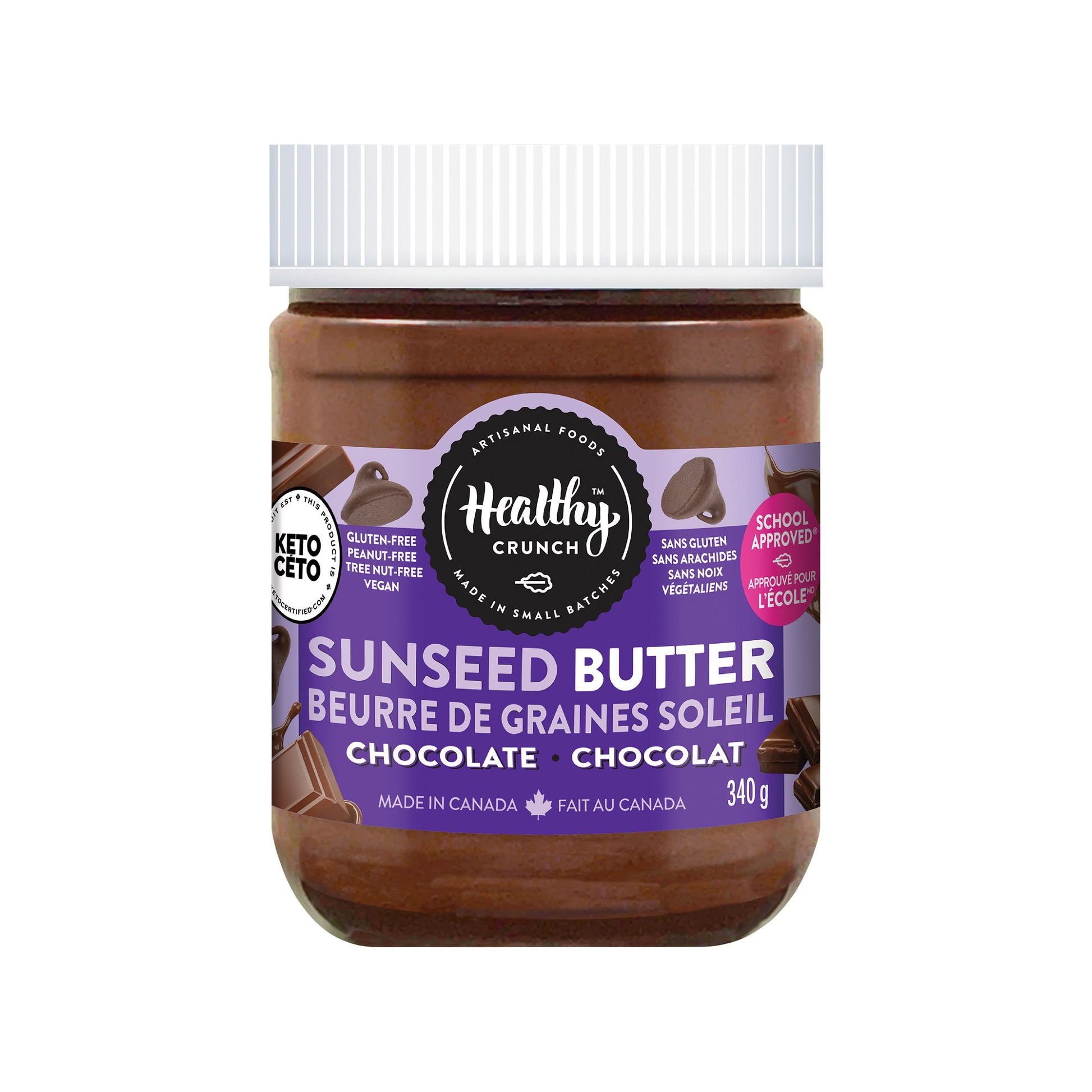 Healthy Crunch Seed Butter Variety Pack, 5 x 340 g - image 4