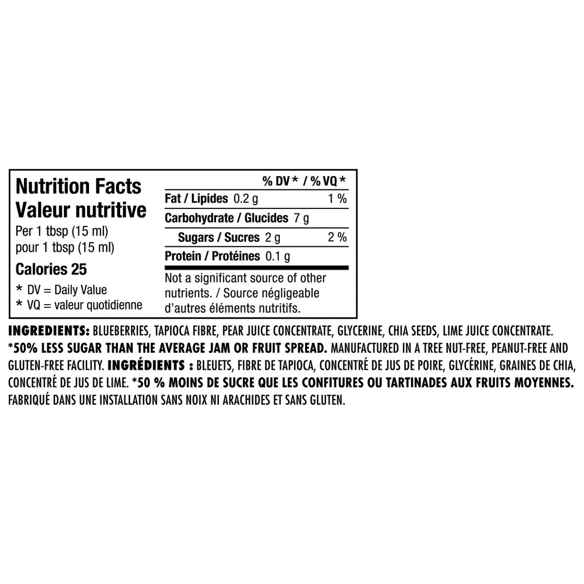 Healthy Crunch Keto Chia Jam Variety Pack, 6 x 230 ml - image 3