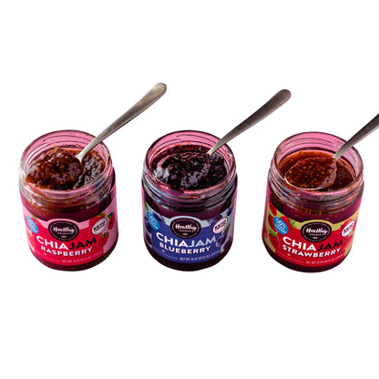 Healthy Crunch Keto Chia Jam Variety Pack, 6 x 230 ml - image 2