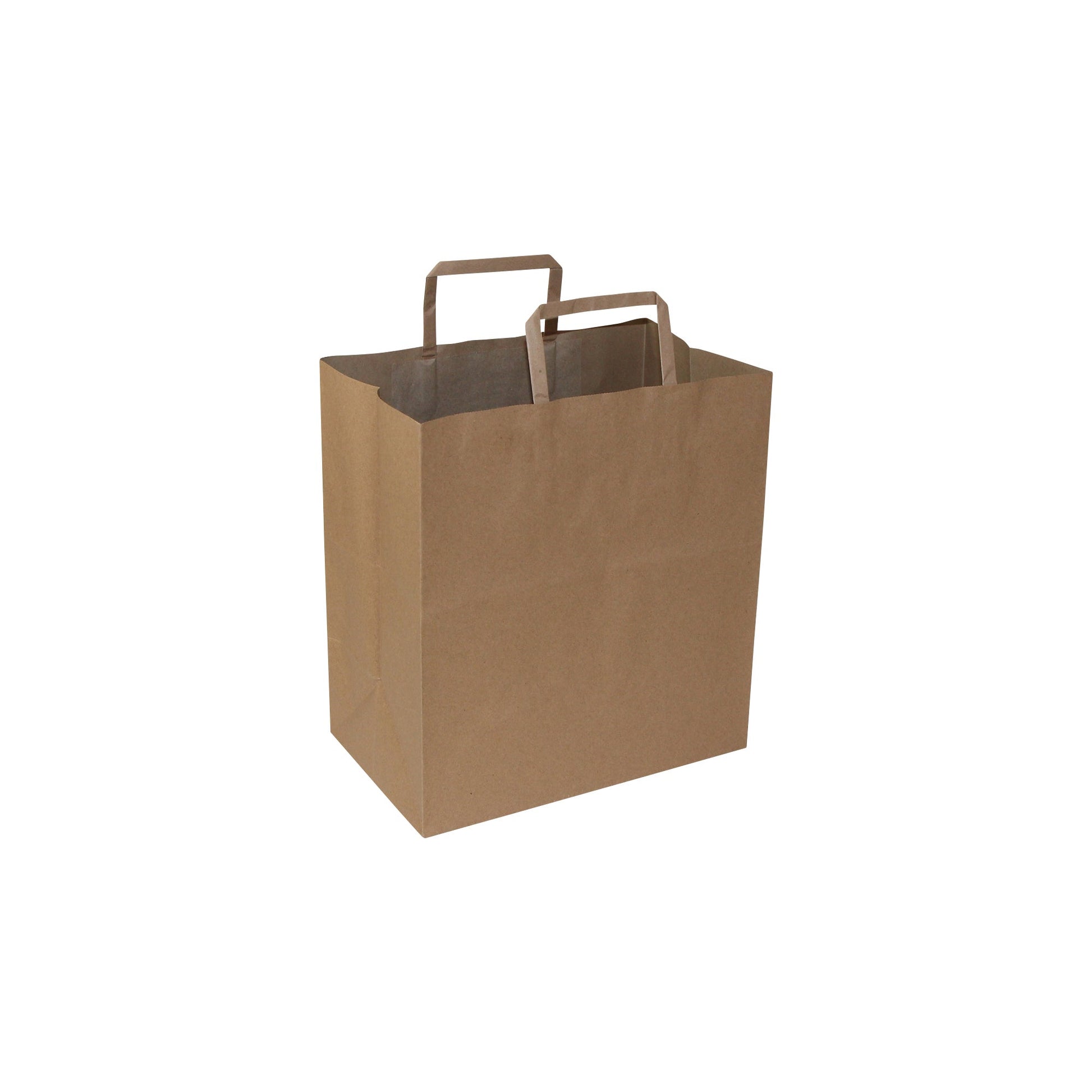 Viro Kraft Bag with Handle 11” x 6.75” x 12”, Pack of 250 - image 1