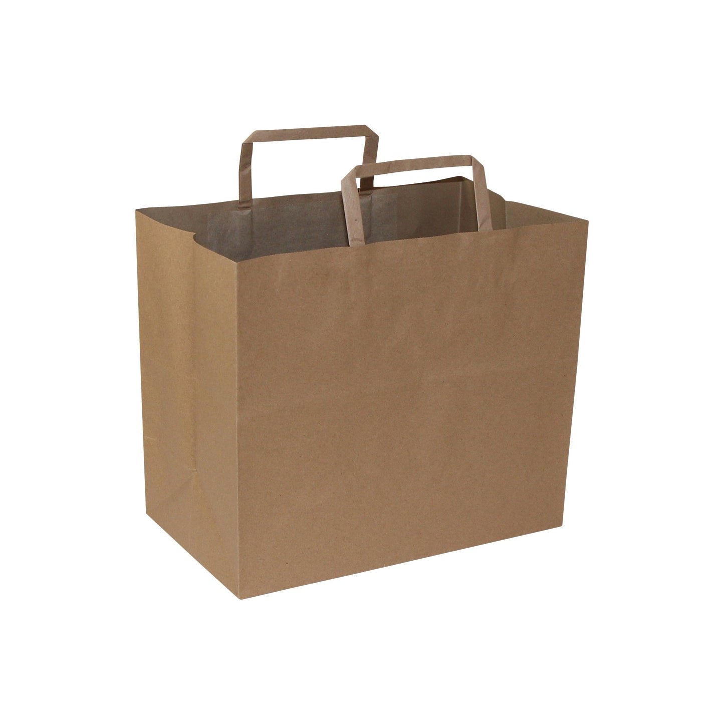 Viro Kraft Bag with Handle 12” x 7” x 17”, Pack of 250 - image 1