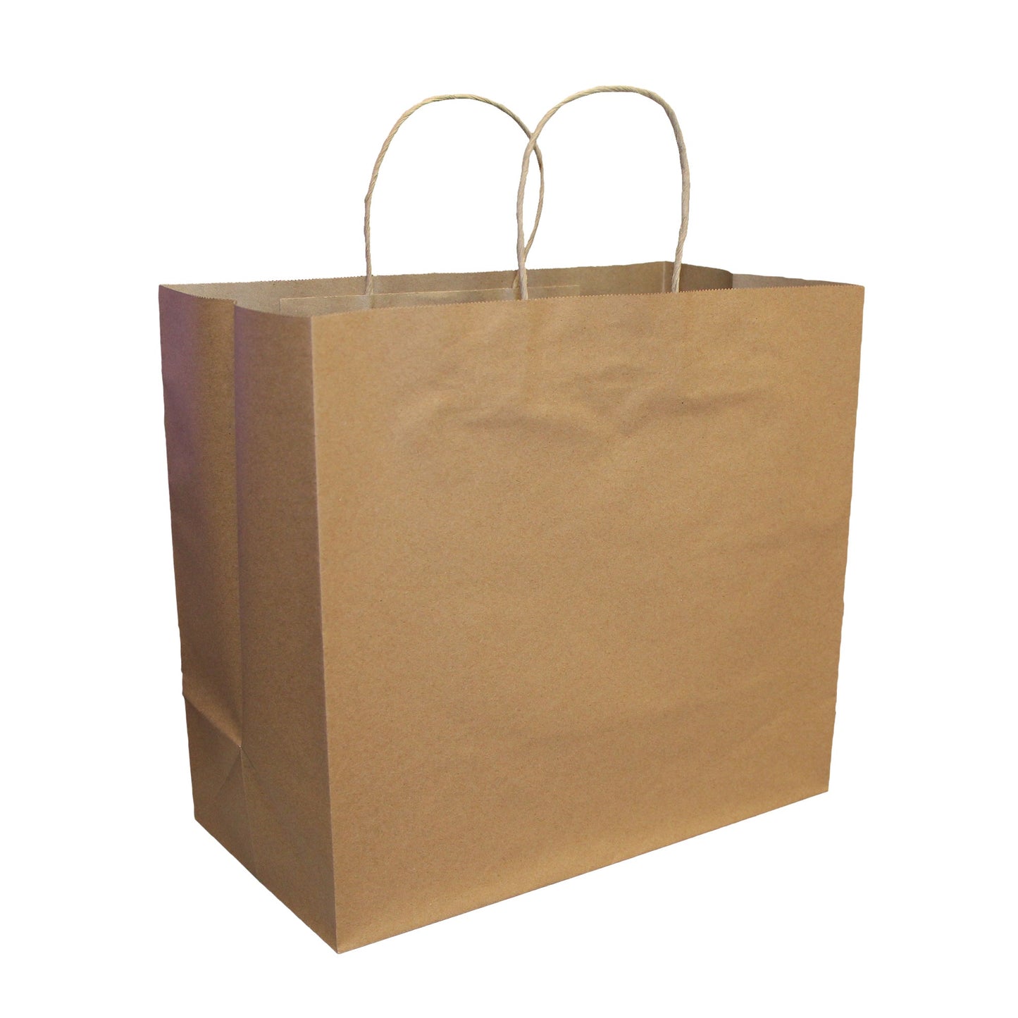 Viro Kraft Bag with Handle 13” x 6” x 15”, Pack of 250 - image 1