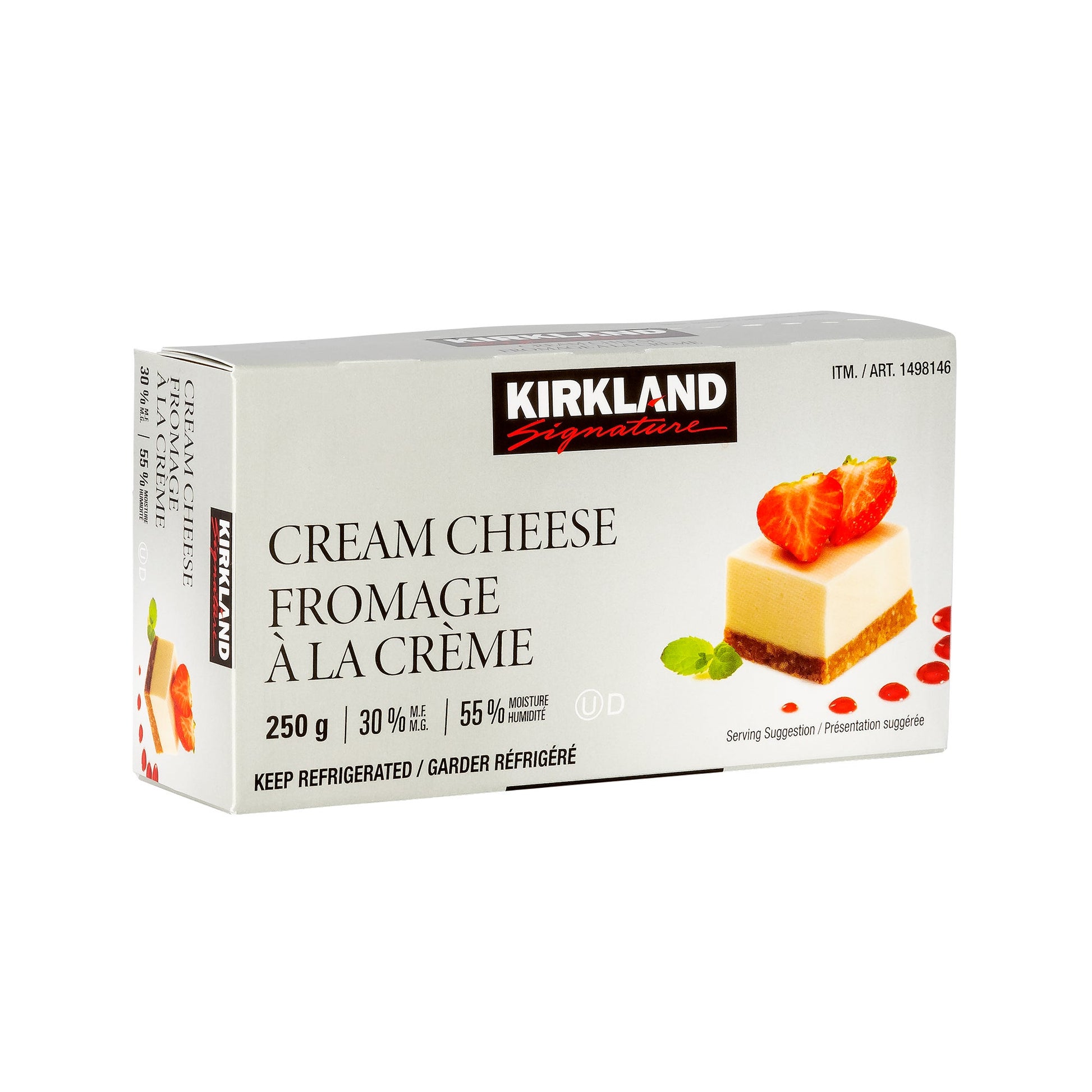 Kirkland Signature Cream Cheese, 4 x 250 g - image 1