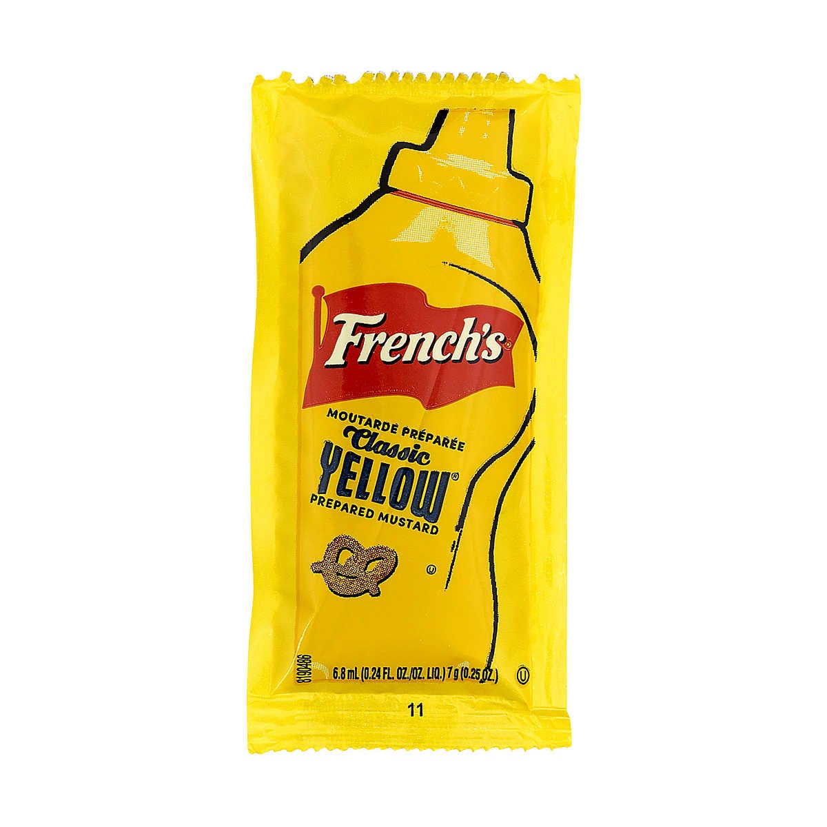French's Single-serve Mustard Packets, Pack of 500 - image 1