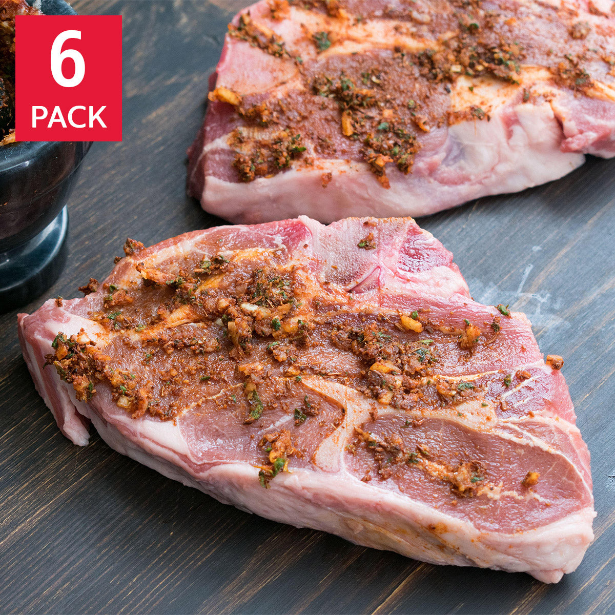 New Zealand Spring Lamb Shoulder Blade Chops 675 g (1.49 lb) x 6 pack - image 1