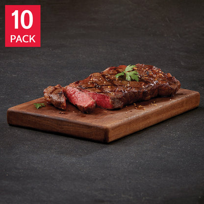 Springvale New Zealand Grass Fed Beef Strip Loin Steaks 290 g (0.64 lb) x 10 pack - image 1