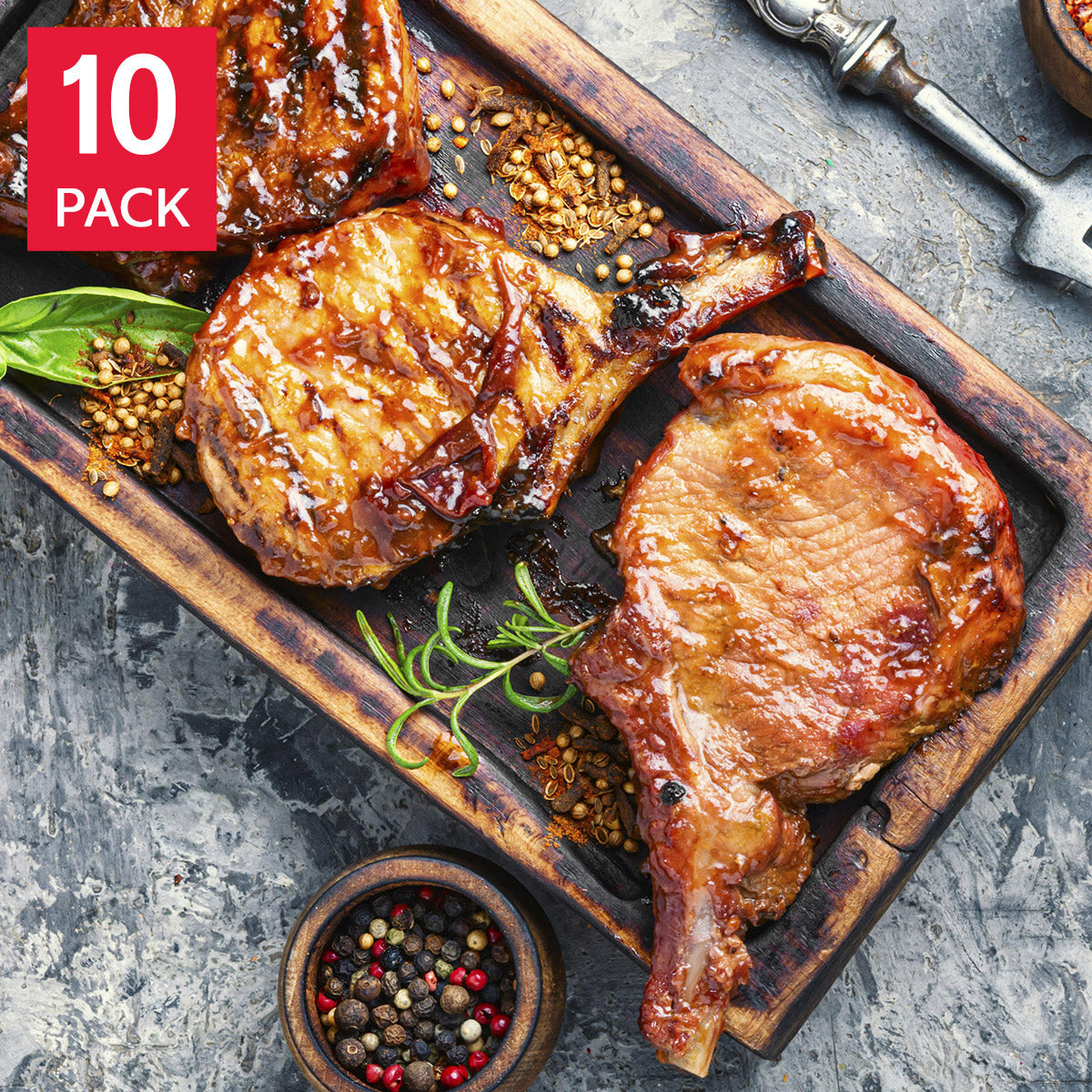 Berkshire Sired Pork Rib Chops 2 x 220 g (7.8 oz) x 5 pack - image 1