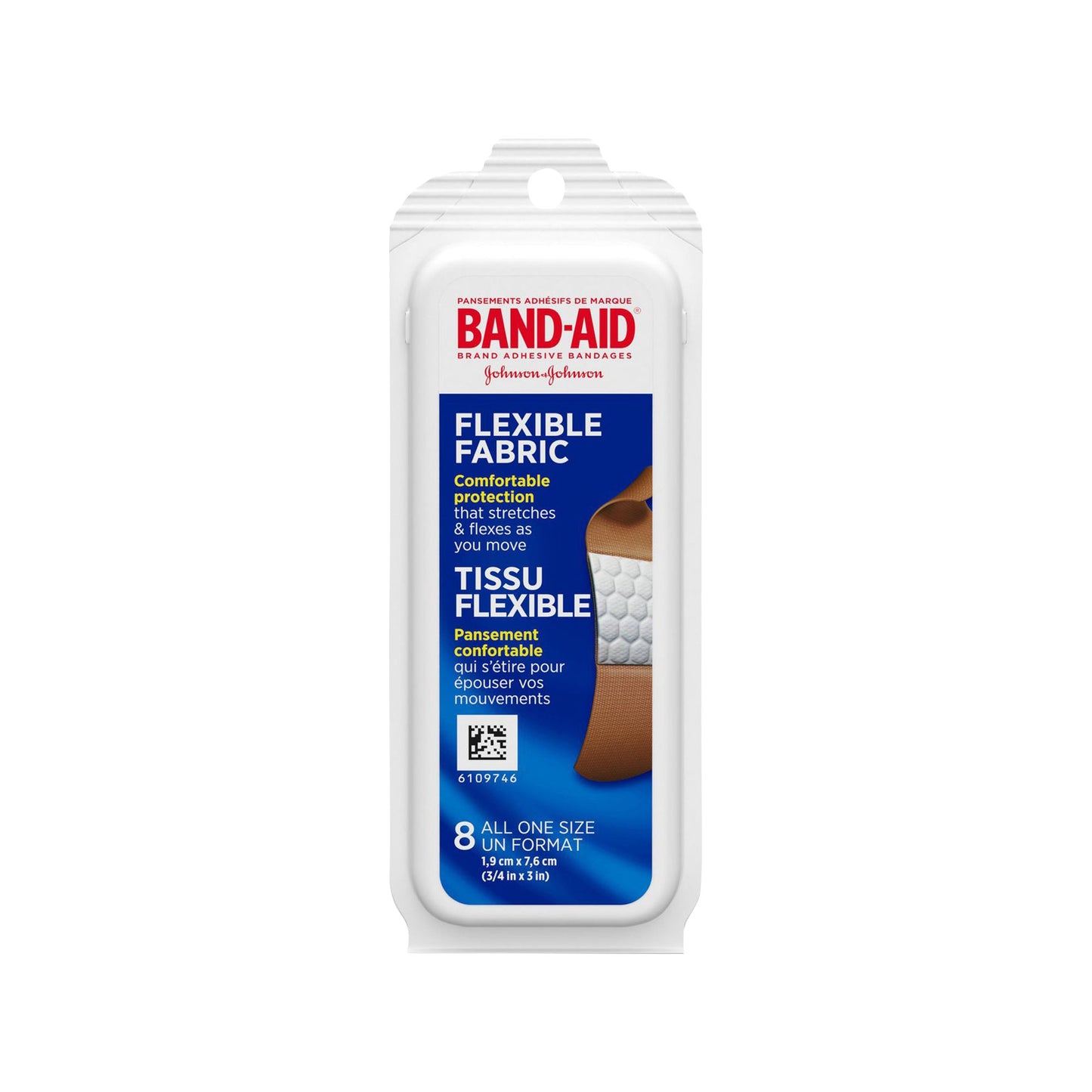 Band-Aid Adhesive Bandages, 6 packs of 12 x 8 count - image 1