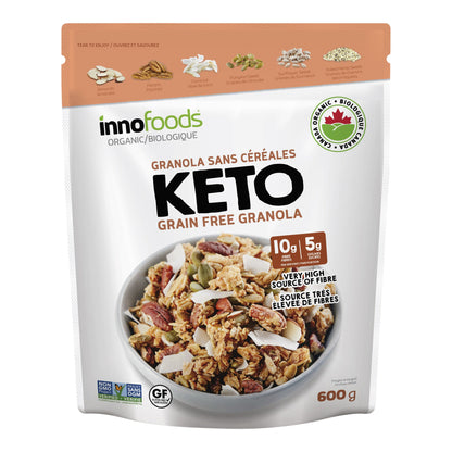 Inno Foods Organic Keto Grain Free Granola, 600 g - image 1