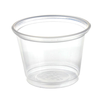 Titan 1 oz Clear Plastic Portion Cups, 4 Packs of 300 - image 1