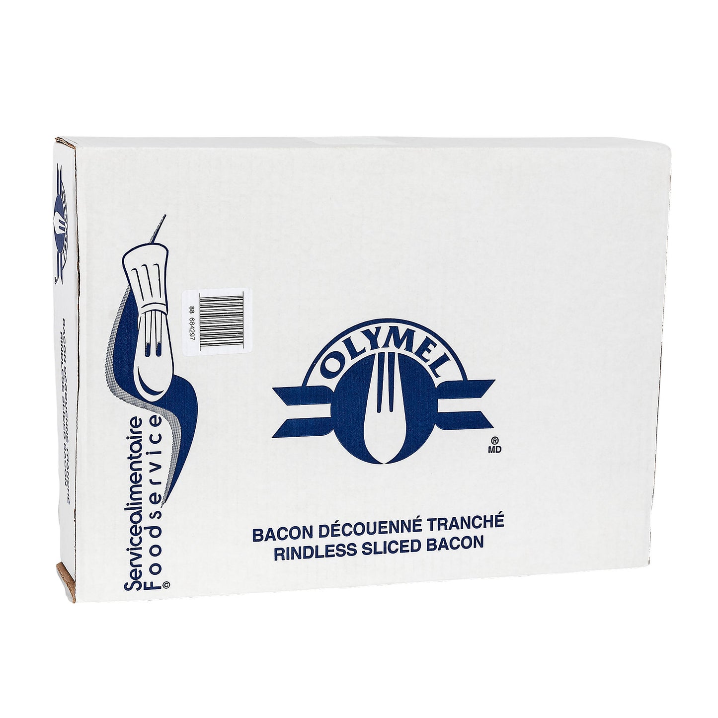Olymel 14/16 Naturally Smoked Fresh Bacon, 5 kg - image 1